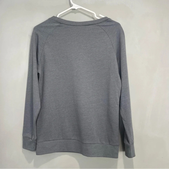 Disney Jack Skellington Gray Flip Sequin Shirt Small Nightmare Before Xmas - Picture 5 of 7